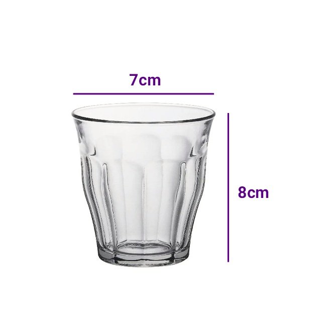 استکان گل سرخی مولن رژ -بلور ایرانی-بسته ۶ عددی استکان گل سرخی مولن رژ -بلور ایرانی